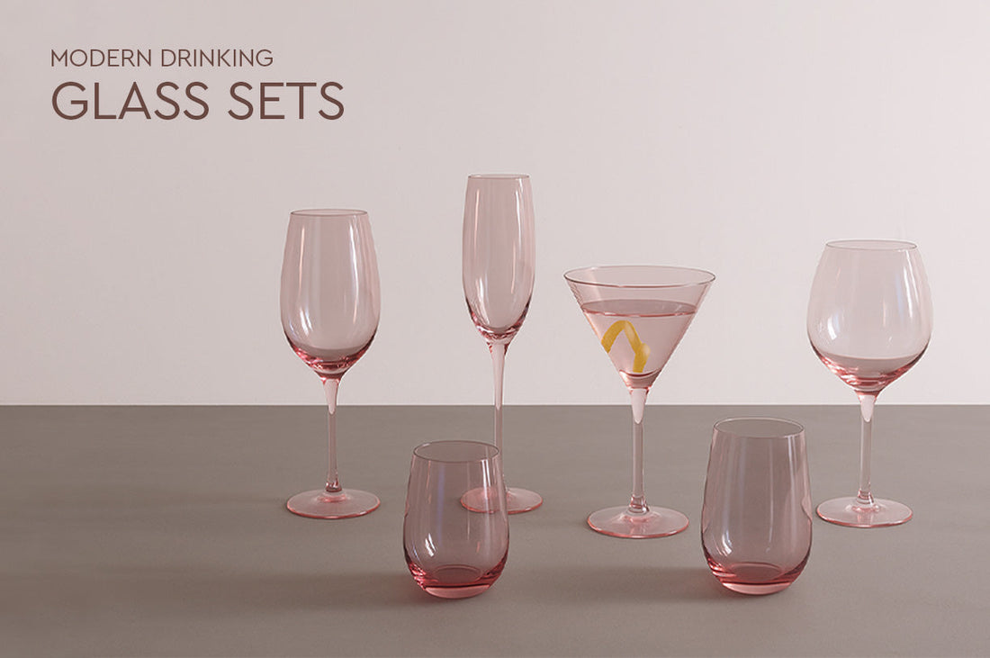 Top Trends in Modern Drinking Glass Sets for 2025 - Premier Home