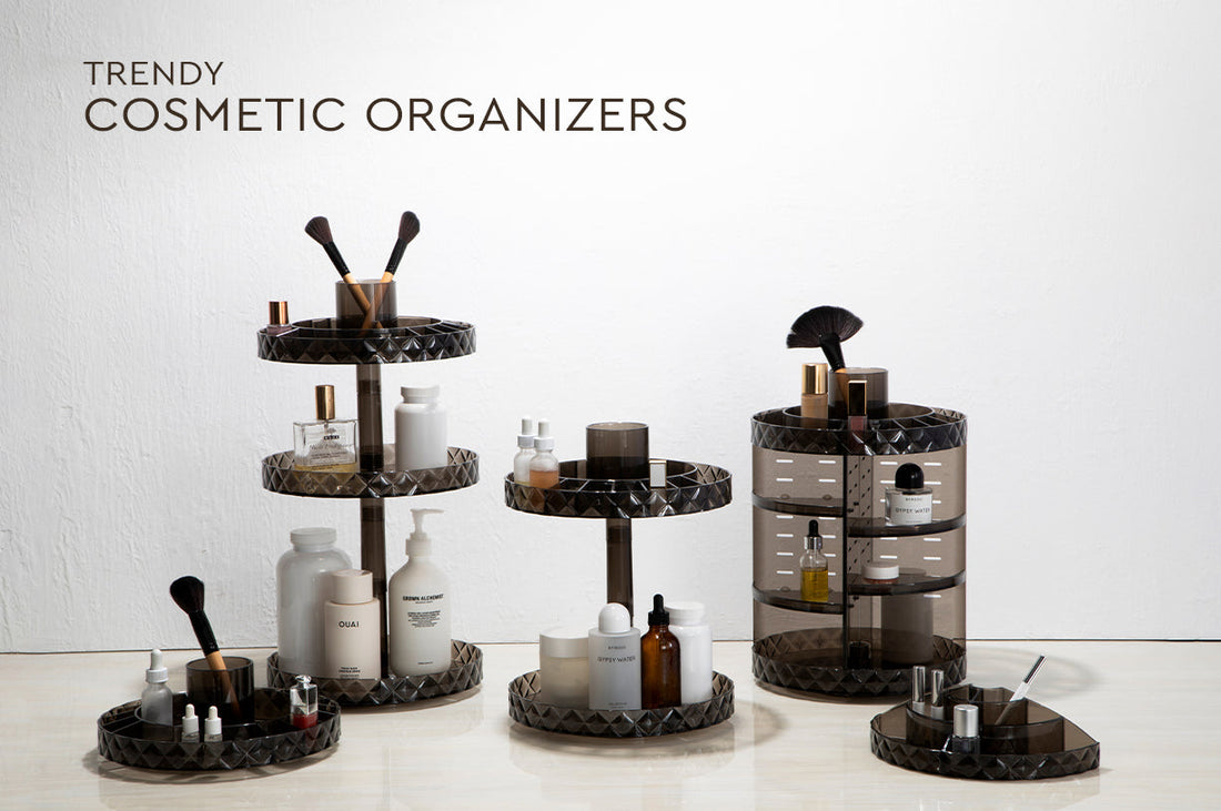 Keep Your Beauty Essentials Sorted with Trendy Cosmetic Organizers - Premier Home