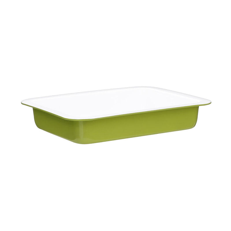 Ecocook Lime Green Roasting Dish
