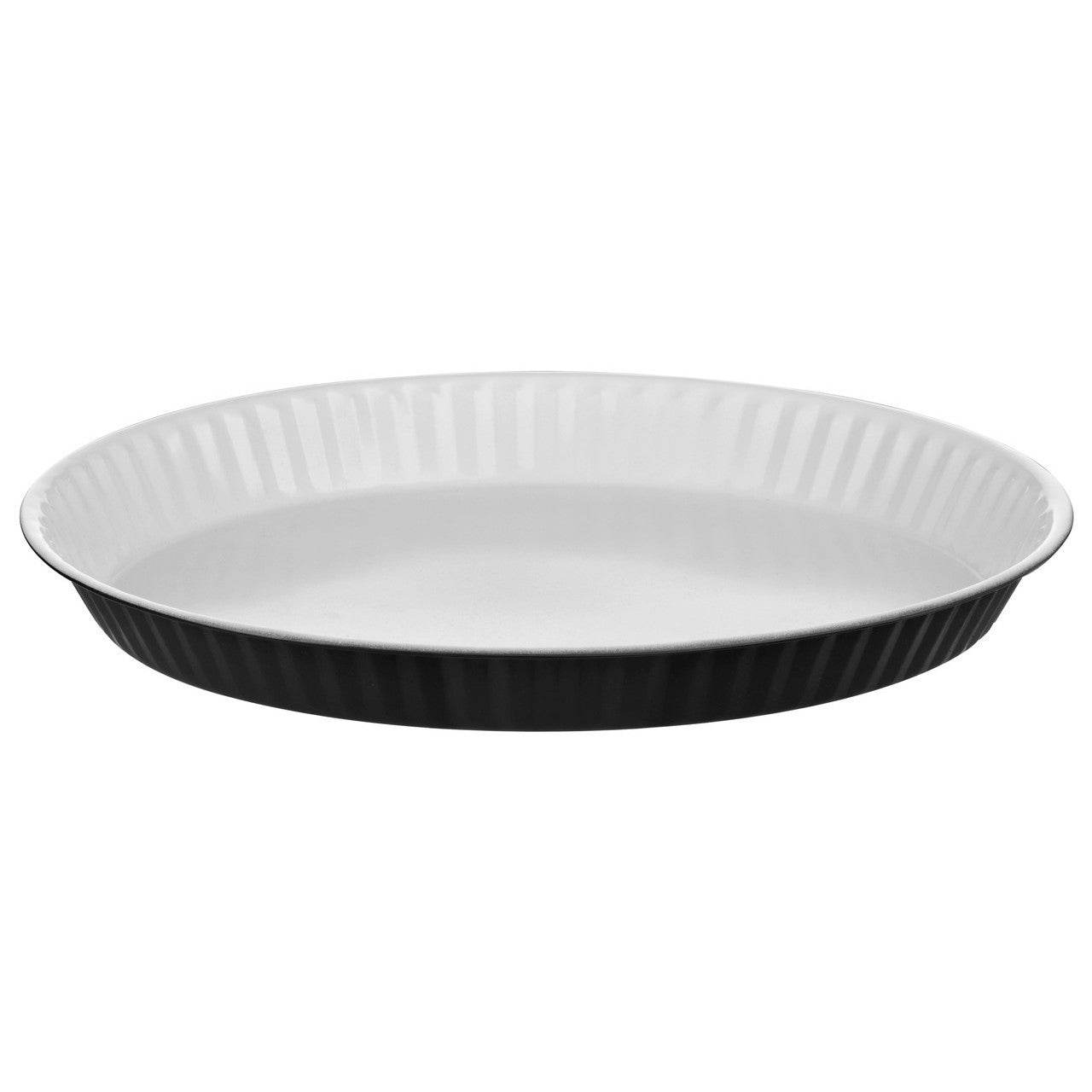 Ecocook Black Low Flan Dish - Premier Home