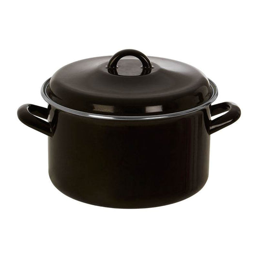 Porter Large Black Casserole Dish - Premier Home