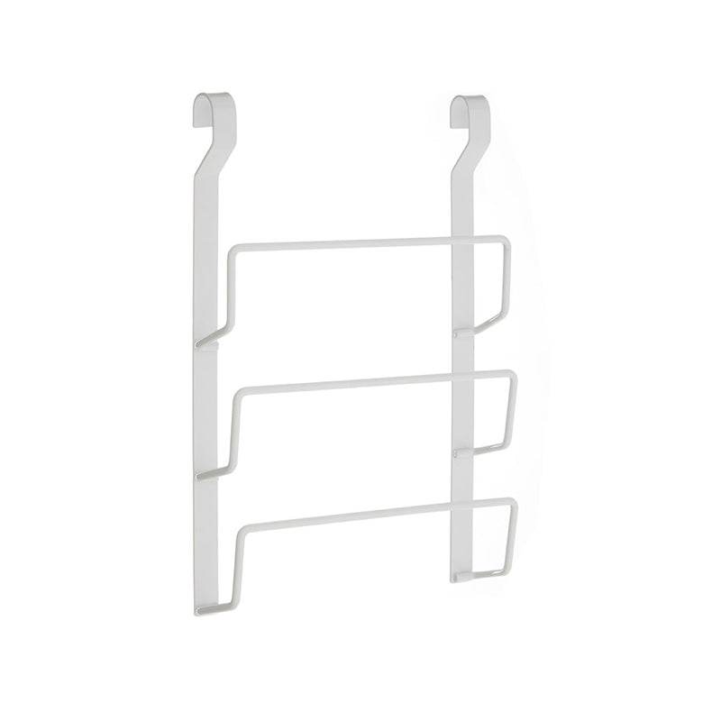 Sorello White Iron Hanging Pan Lid Rack - Premier Home