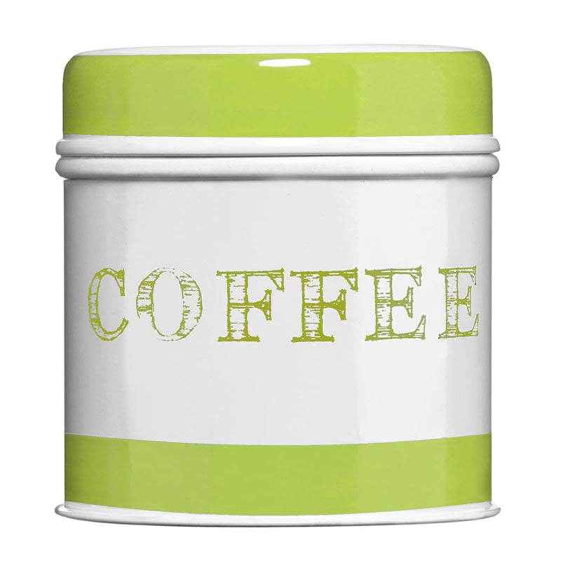 Green Band Coffee Canister
