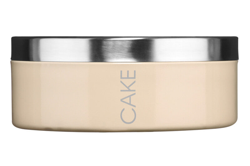 Cream Enamel Cake Tin