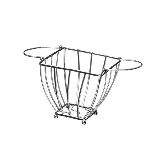 Chrome Fruit Basket with Round Handle - Premier Home