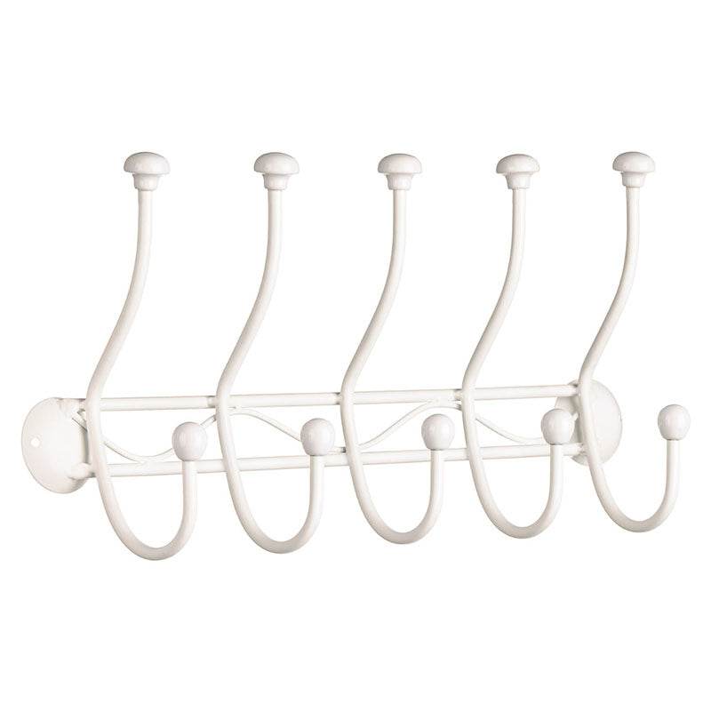 Chic Wall Screw Fixing 10 Hook Hanger - Premier Home