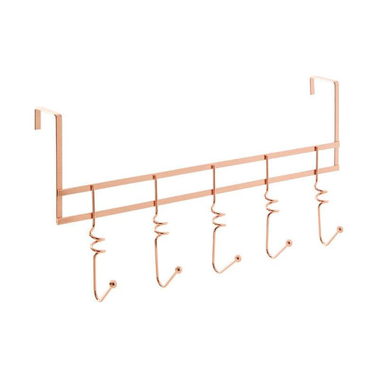 Swirl Over Door Hanger with Copper Finish - Premier Home