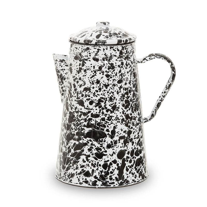 Hygge Black and White Patterned Kettle - Premier Home