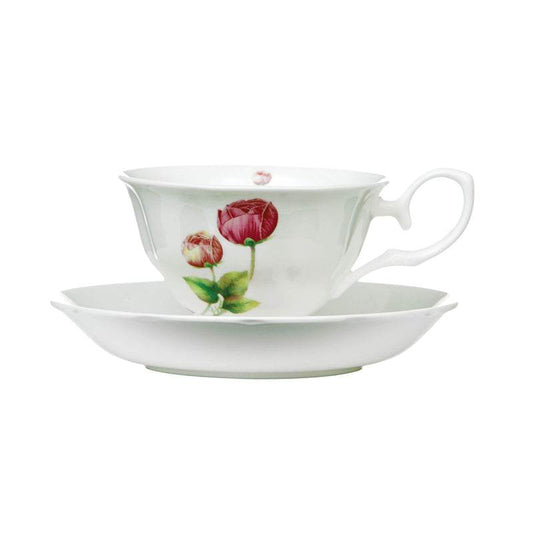Peony Cup and Saucer - Premier Home