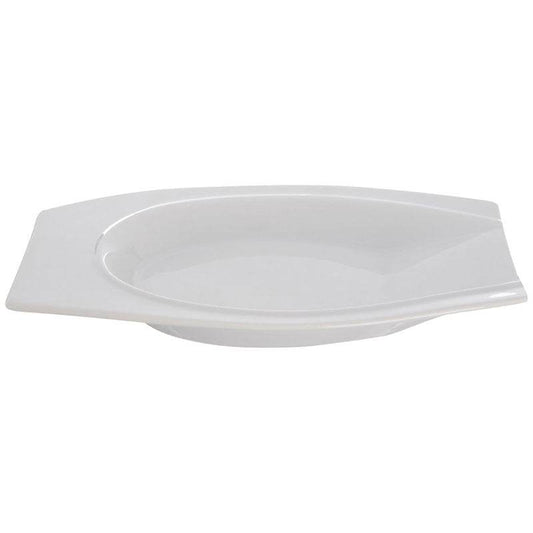 White Porcelain Serving Plate - Premier Home