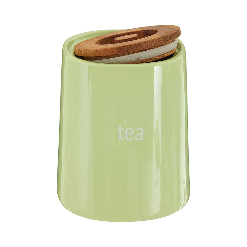 Fletcher Green Ceramic Tea Canister