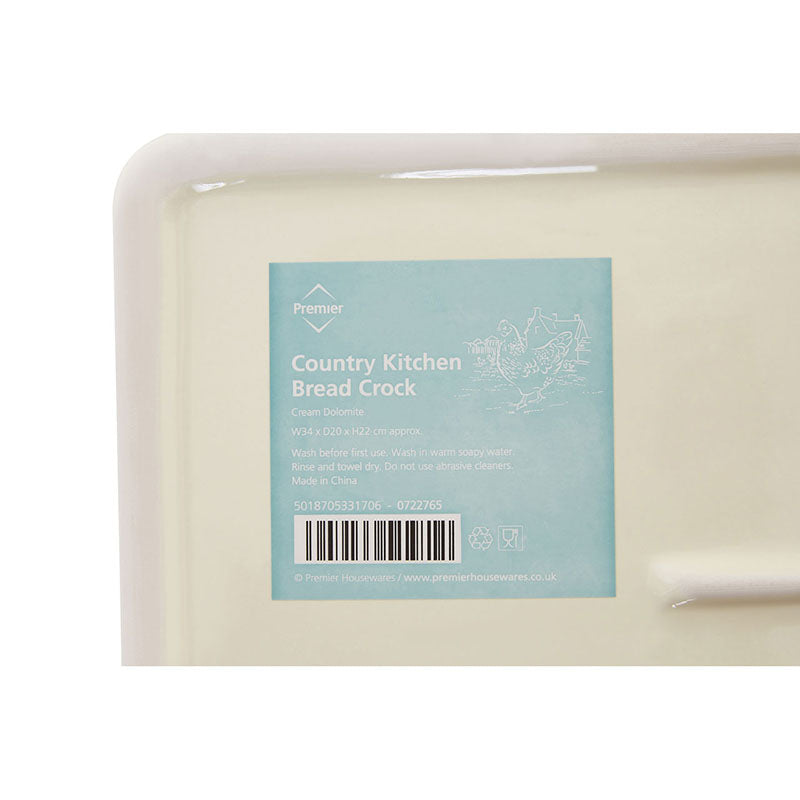 Country Kitchen Bread Crock