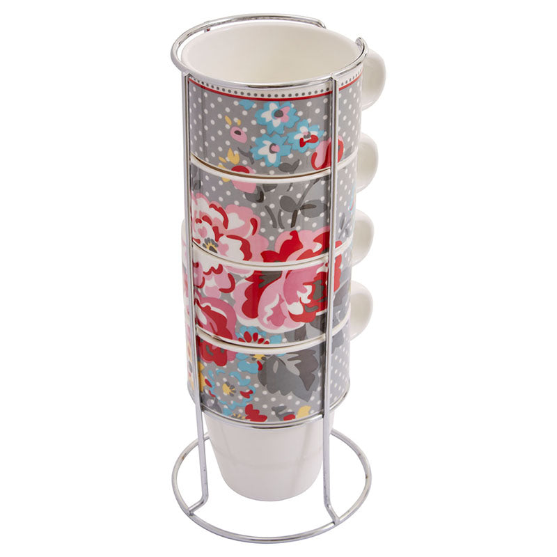 Stackable Pippa Mugs - Set of 4