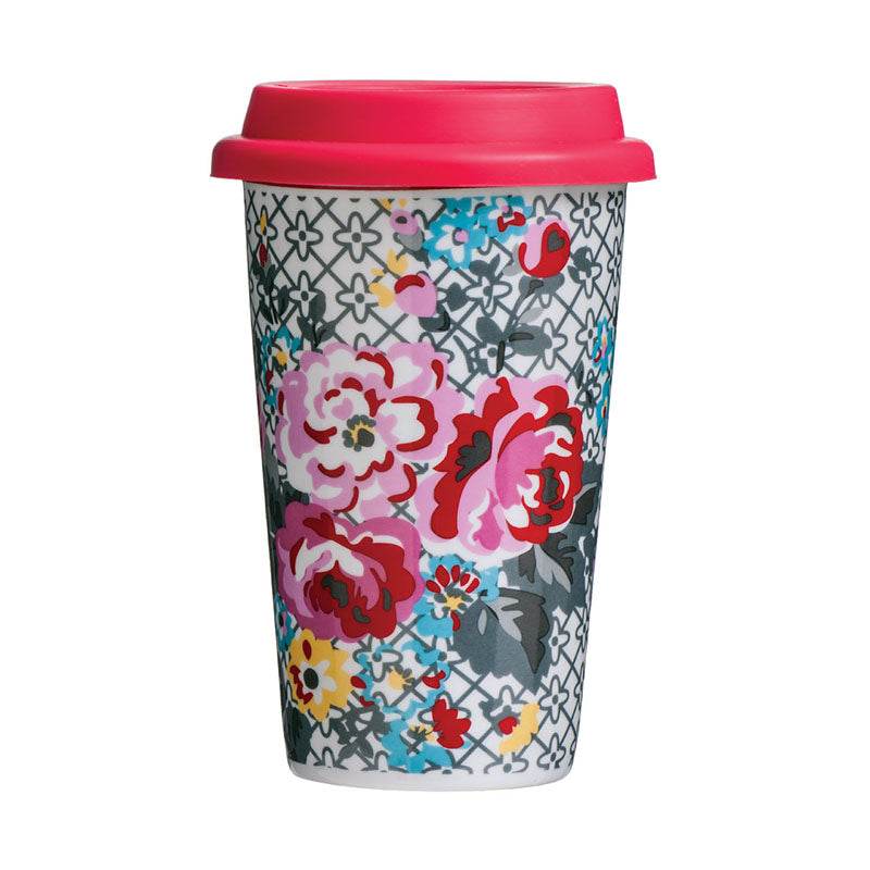 Pippa Floral Travel Mug - Premier Home