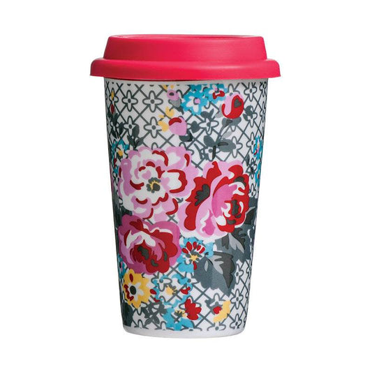 Pippa Floral Travel Mug - Premier Home