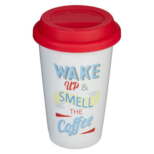 Wake Up Travel Mug - Premier Home