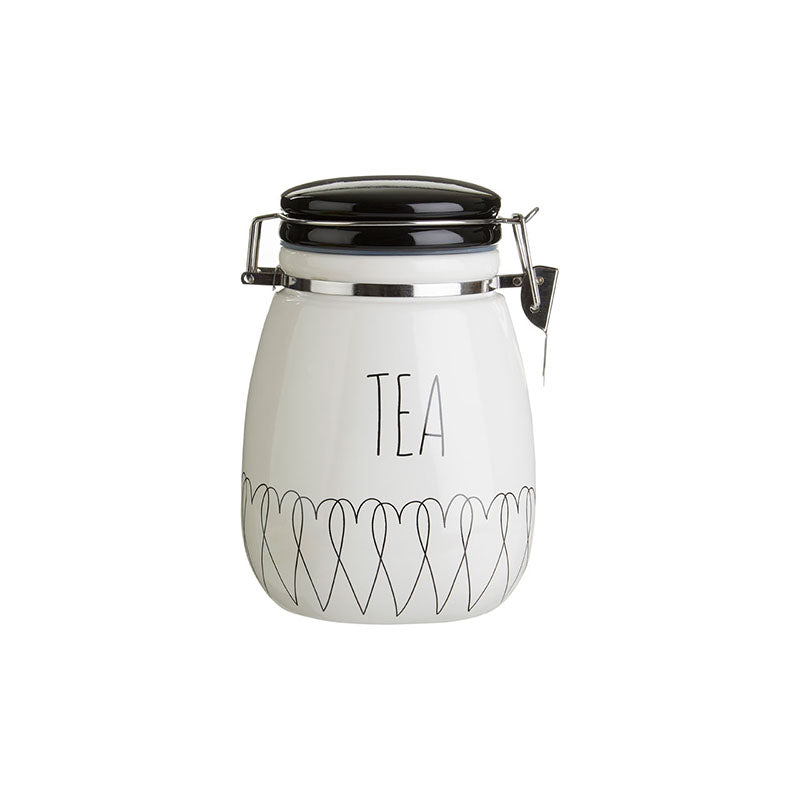 Heartlines Tea Canister