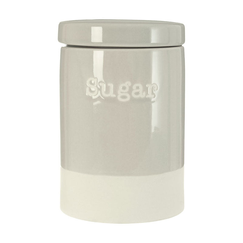 Jura Grey Sugar Canister