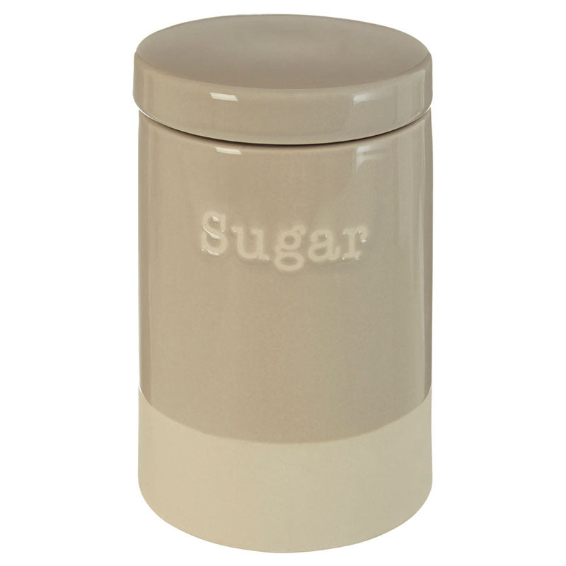 Jura Grey Sugar Canister