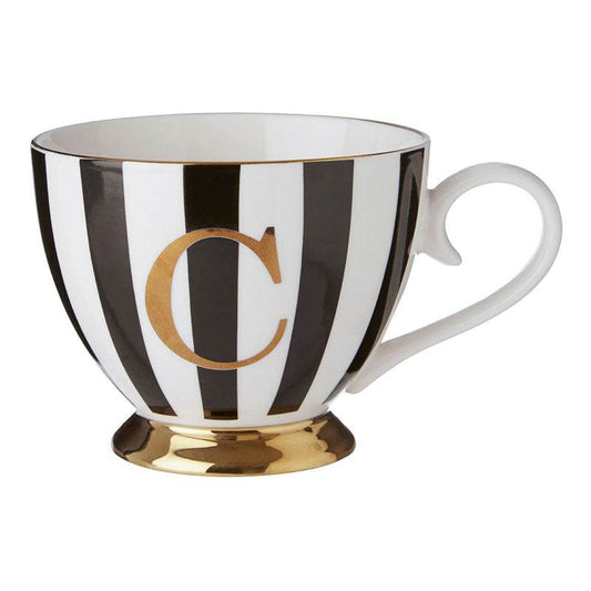 Mimo Duchess C Letter Monogram Mug - Premier Home