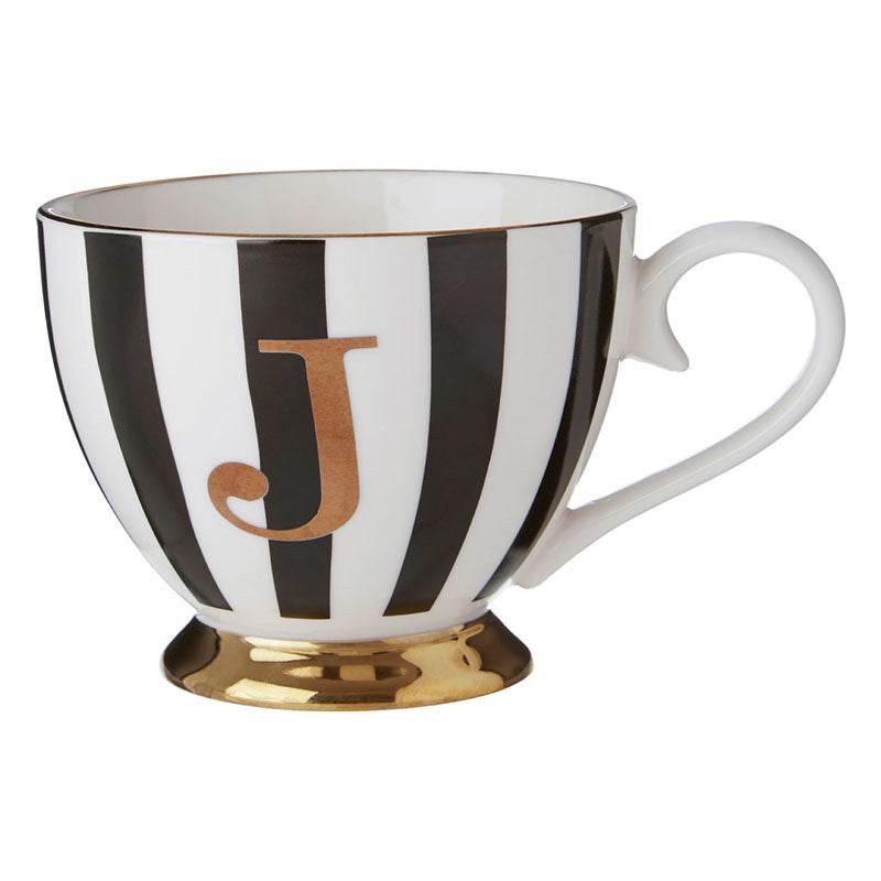 Mimo Duchess J Letter Monogram Mug - Premier Home