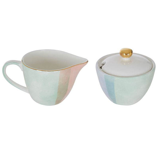 Colour of Paradise Sugar Pot and Creamer - Premier Home