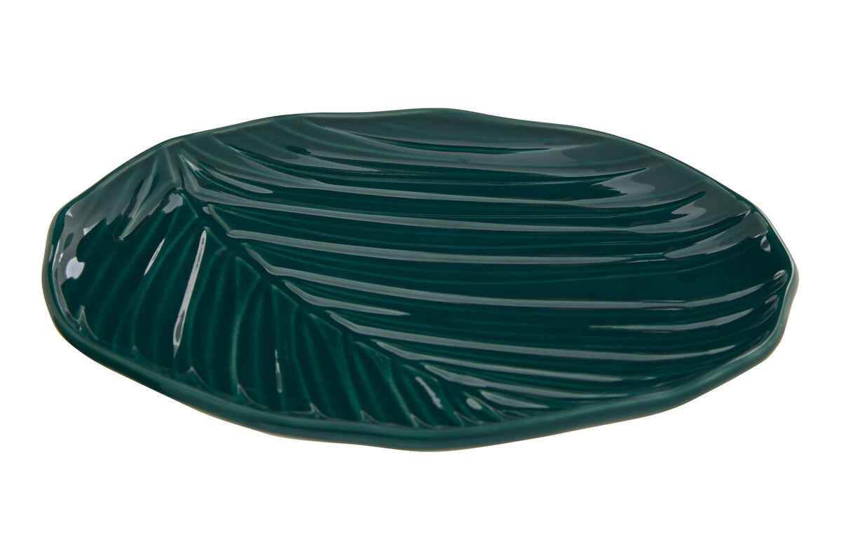 Bali Dark Green Canape Plate - Premier Home