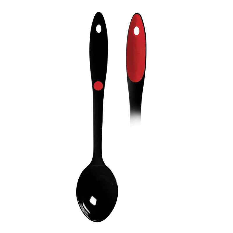 Black Melamine Solid Spoon - Premier Home