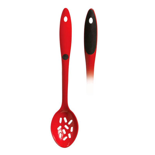 Red Melamine Slotted Spoon - Premier Home