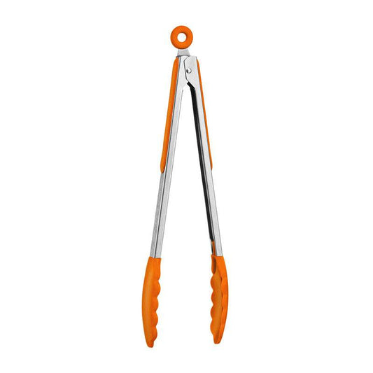 Orange Silicone Zing Tongs - Premier Home