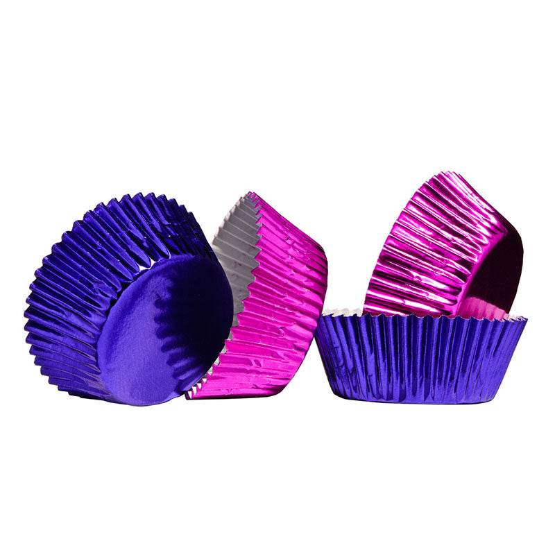 Medium Purple/Fuchsia Cupcake Cases - Premier Home