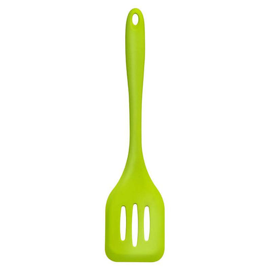 Zing Lime Green Silicone Slotted Turner - Premier Home