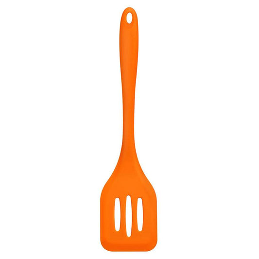 Zing Orange Silicone Slotted Turner - Premier Home