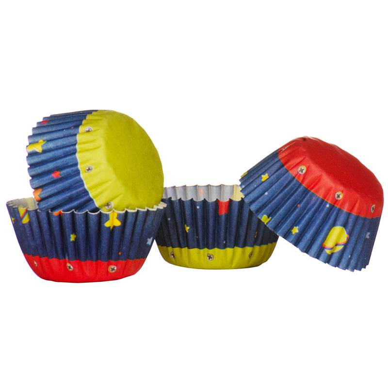 Rocket 100pc Mini Cupcake Cases - Premier Home