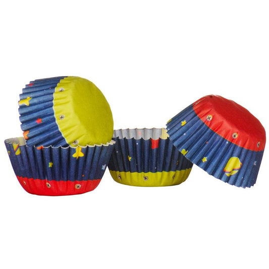 Rocket 100pc Mini Cupcake Cases - Premier Home