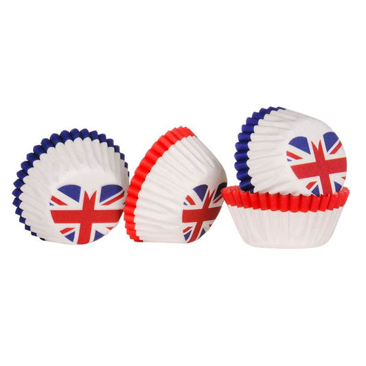 I Love UK 100pcs Mini Cupcake Cases - Premier Home