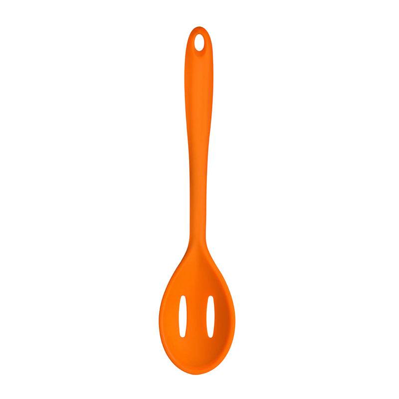 Zing Orange Silicone Slotted Spoon - Premier Home