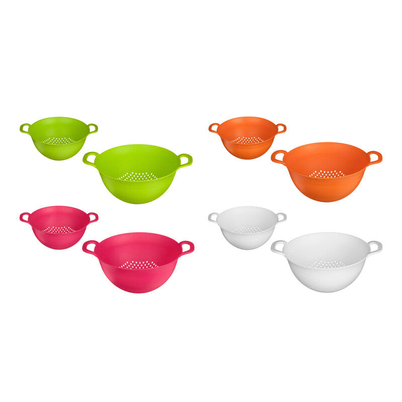 Lime Green Plastic Small Colander