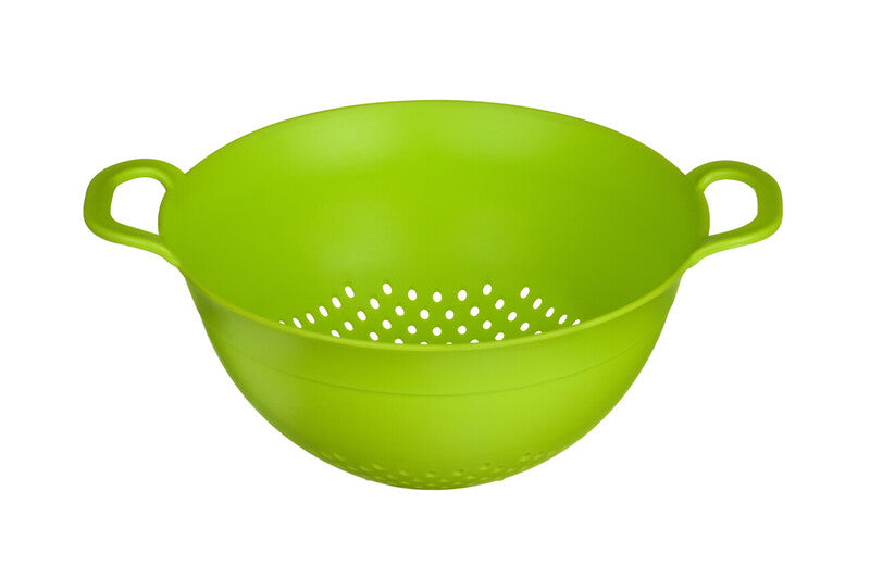 Lime Green Plastic Small Colander