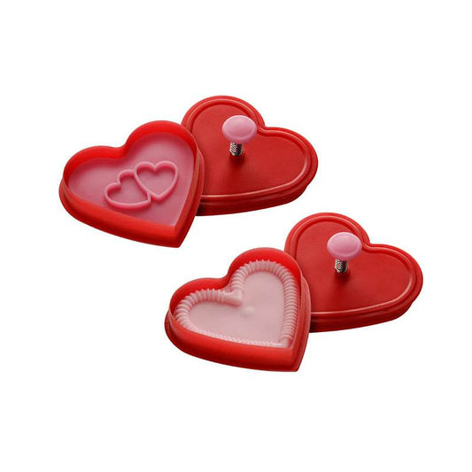 Heart Shape Cookie Cutters/Stamps - Premier Home
