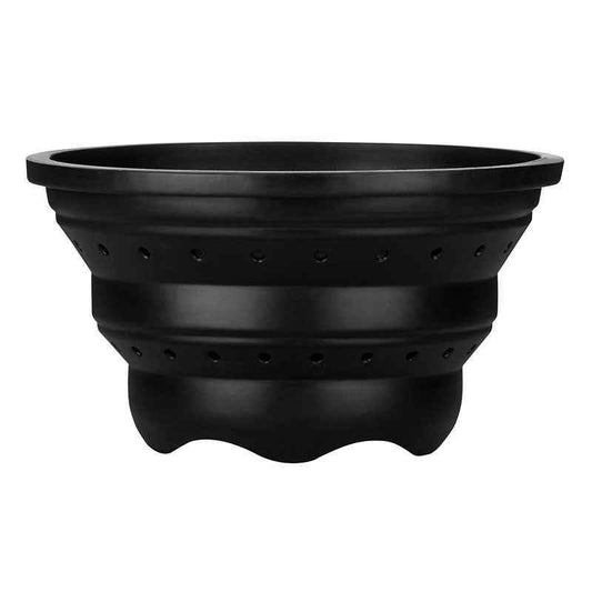 Black Colander and Food Steamer - Premier Home