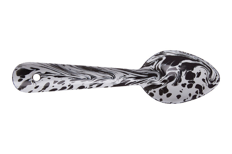 Hygge Small Black And White Spoon
