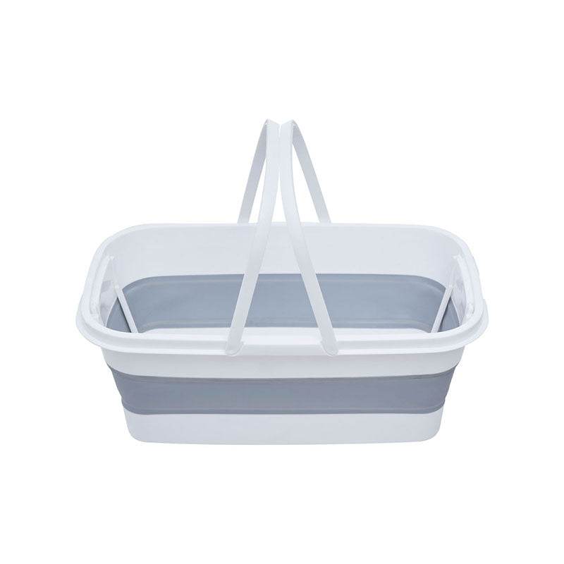 Collapsible Rectangular Basket With Handles - Premier Home