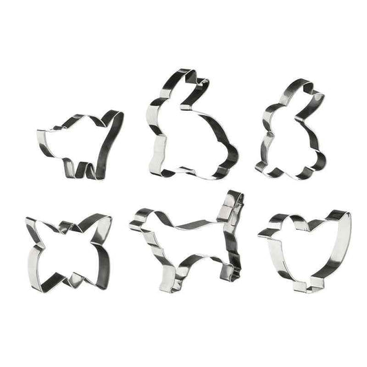 6pc Animal Shapes Cutter Set - Premier Home