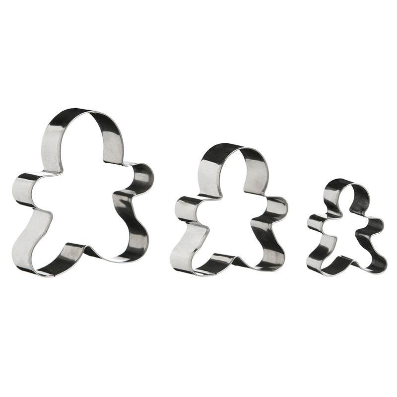 Gingerbread Man 3Pc Cutter Set - Premier Home