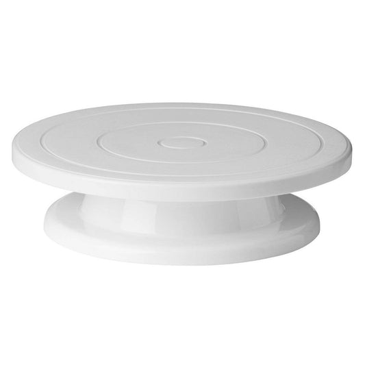 White Turntable Stand - Premier Home