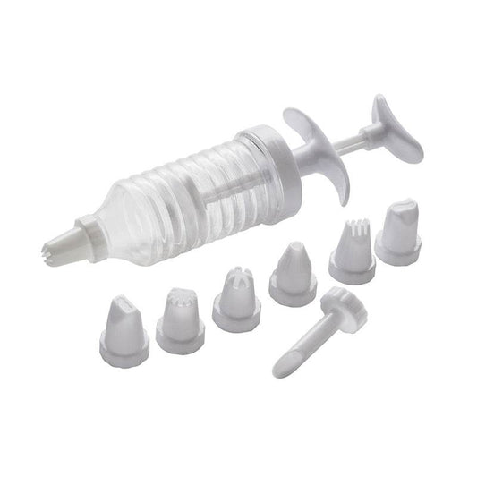 White and Clear PP Cake Decorating Set - Premier Home