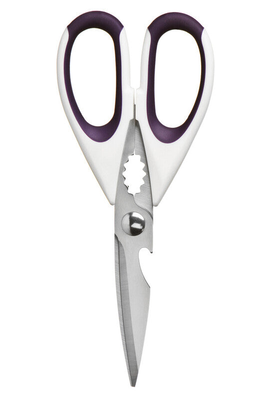Zing Purple Tpr Multi Function Scissors