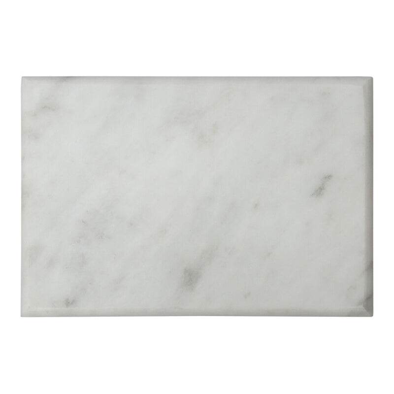 Salerno White Marble Chopping and Serving Board - Premier Home