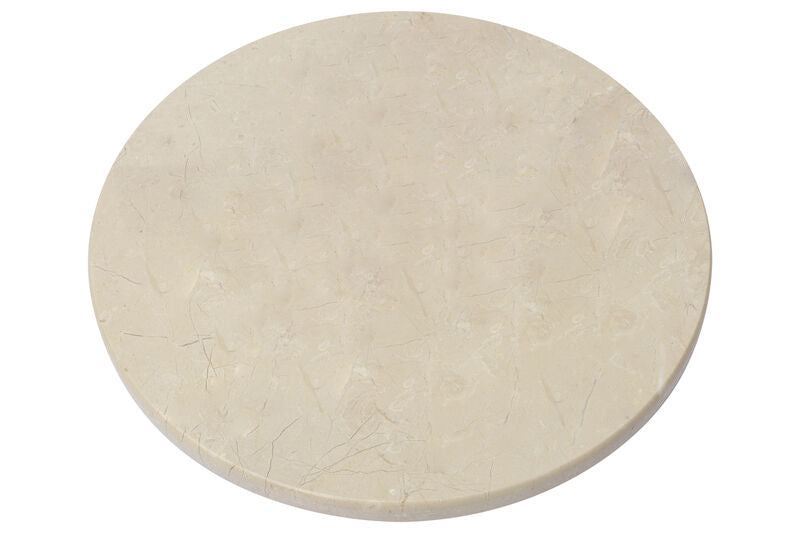 Himaya Champagne Marble Round Chopping and Serving Board